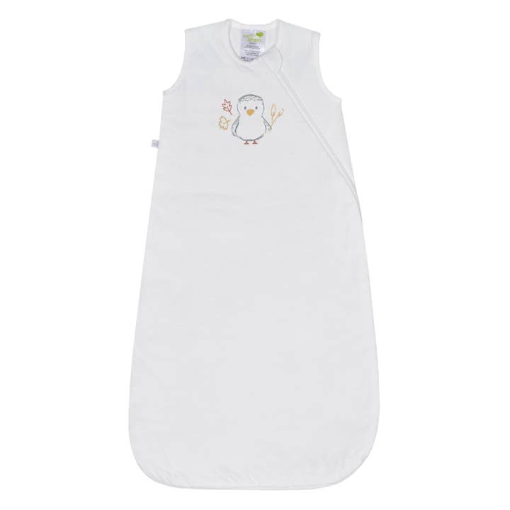 Quilted cotton sleep sack - Ivory Duck (1.0 tog) for wholesale by Perlimpinpin