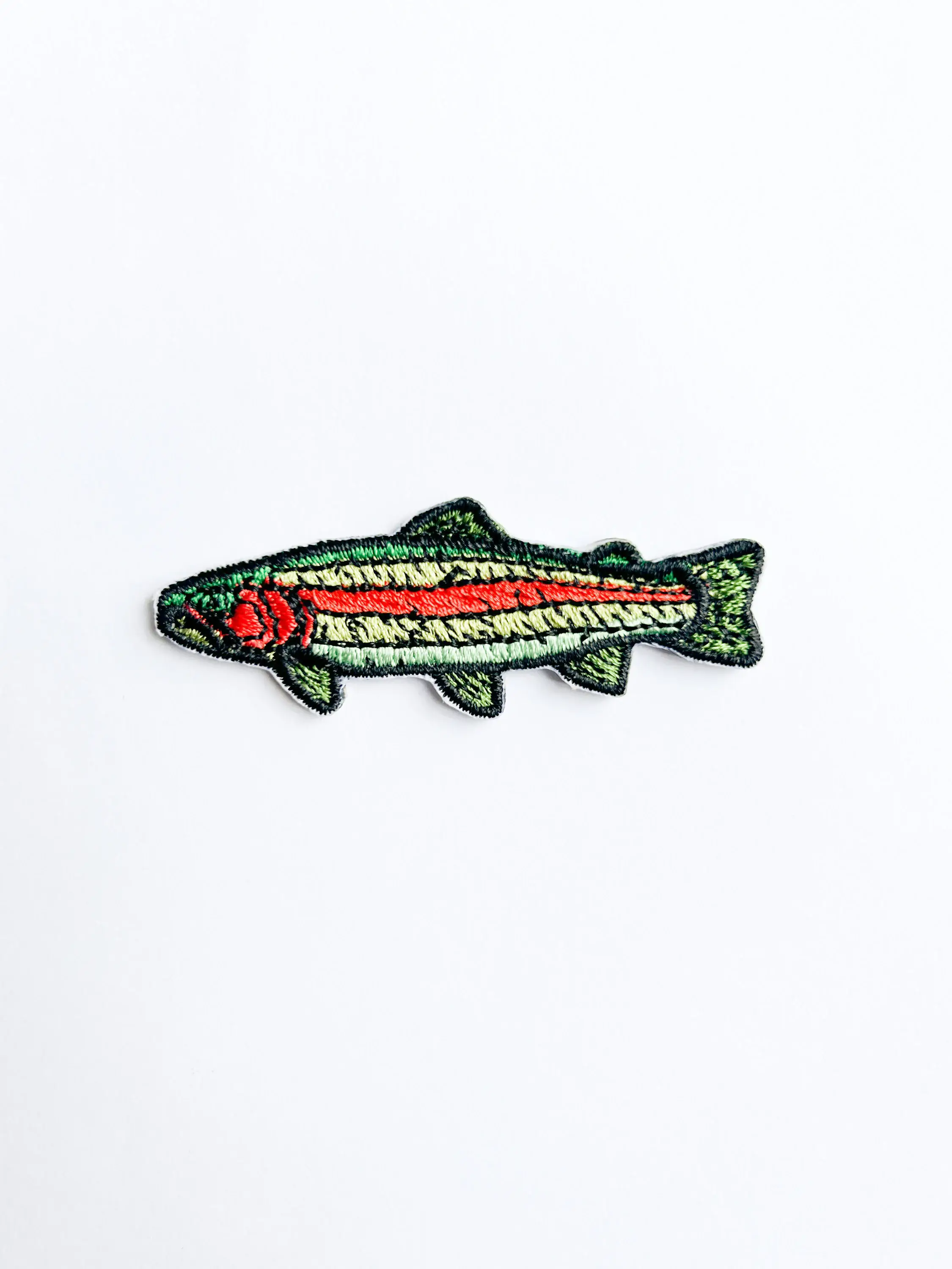 Field Trip Threads - Wholesale Patch - Trout Fish Multicolor Embroidered Iron On Sew On Patch2