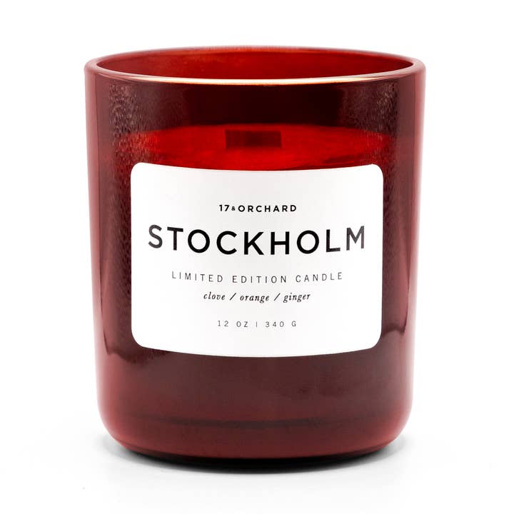 STOCCOLMA per la vendita all'ingrosso da parte di 17 & Orchard Candle Co.