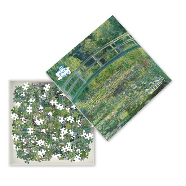 Texas Bookman - Wholesale Puzzle - Adult - NG: Monet Bridge Over A Pond 1000 Piece Jigsaw Puzzle1
