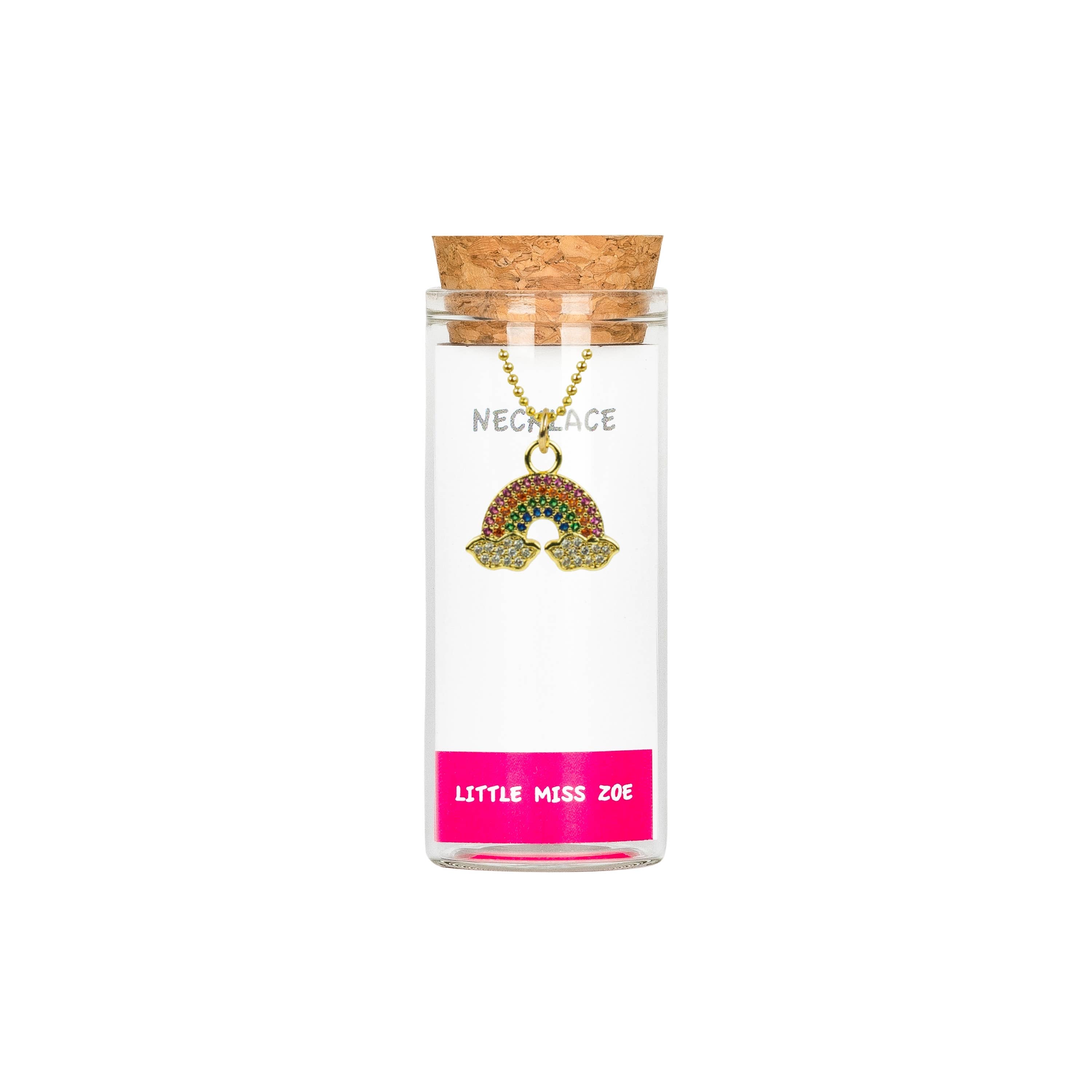 Little Miss Zoe - Wholesale Kids Necklace - Kids - Kids Charm Necklace in a glass bottle29