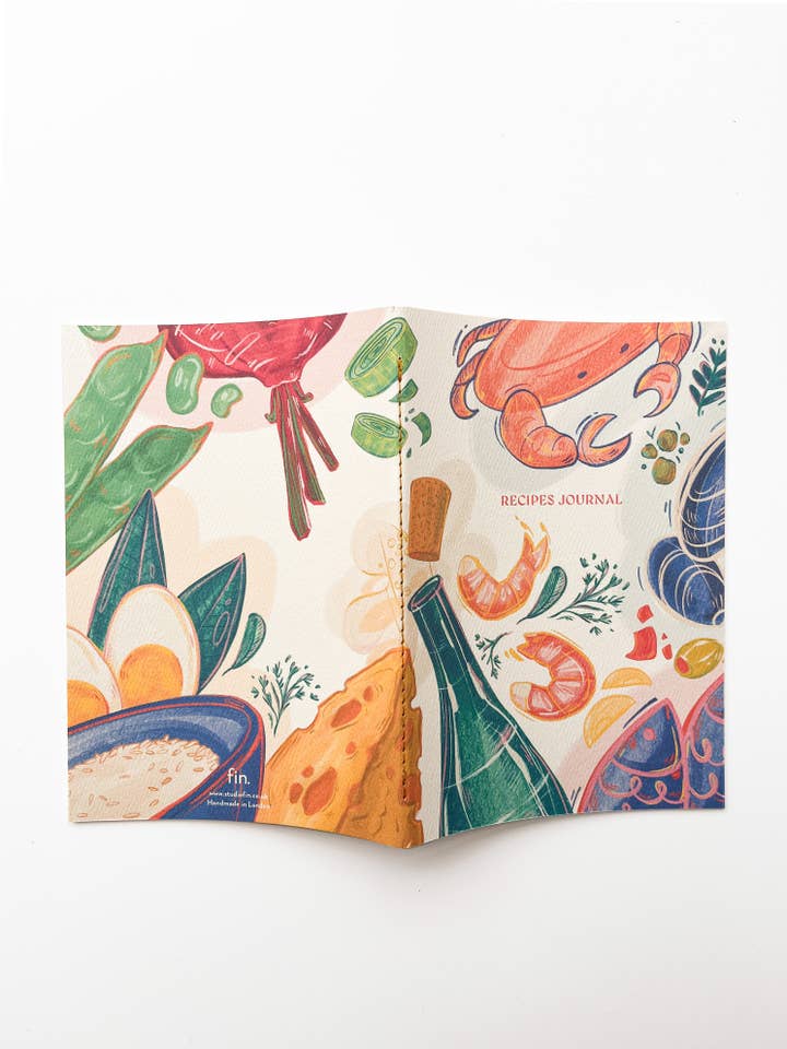 Diario de recetas, libreta/Marin para venta al por mayor de Fin Studio
