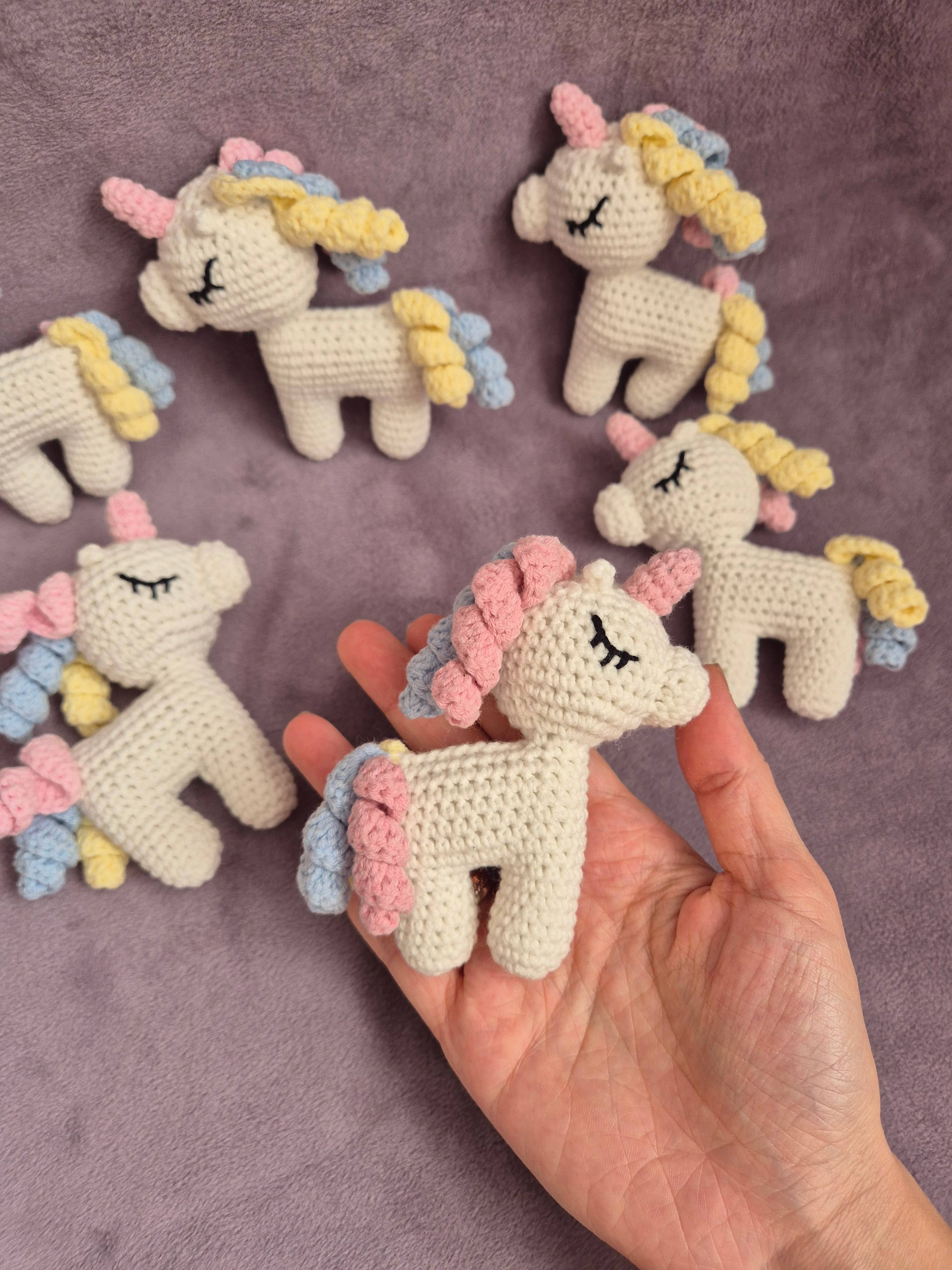 despinacrafting - Wholesale Stuffed/Plush Toy - Kids & Baby - Crochet Unicorn, Stuffed Toy 7