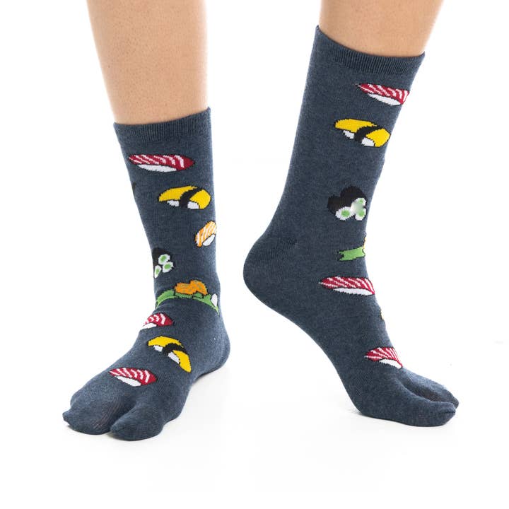 V-Toe Socks, Inc - Wholesale Socks - Unisex - V-Toe Split Toe Novelty Japanese Sushi Big Toe Tabi Socks4