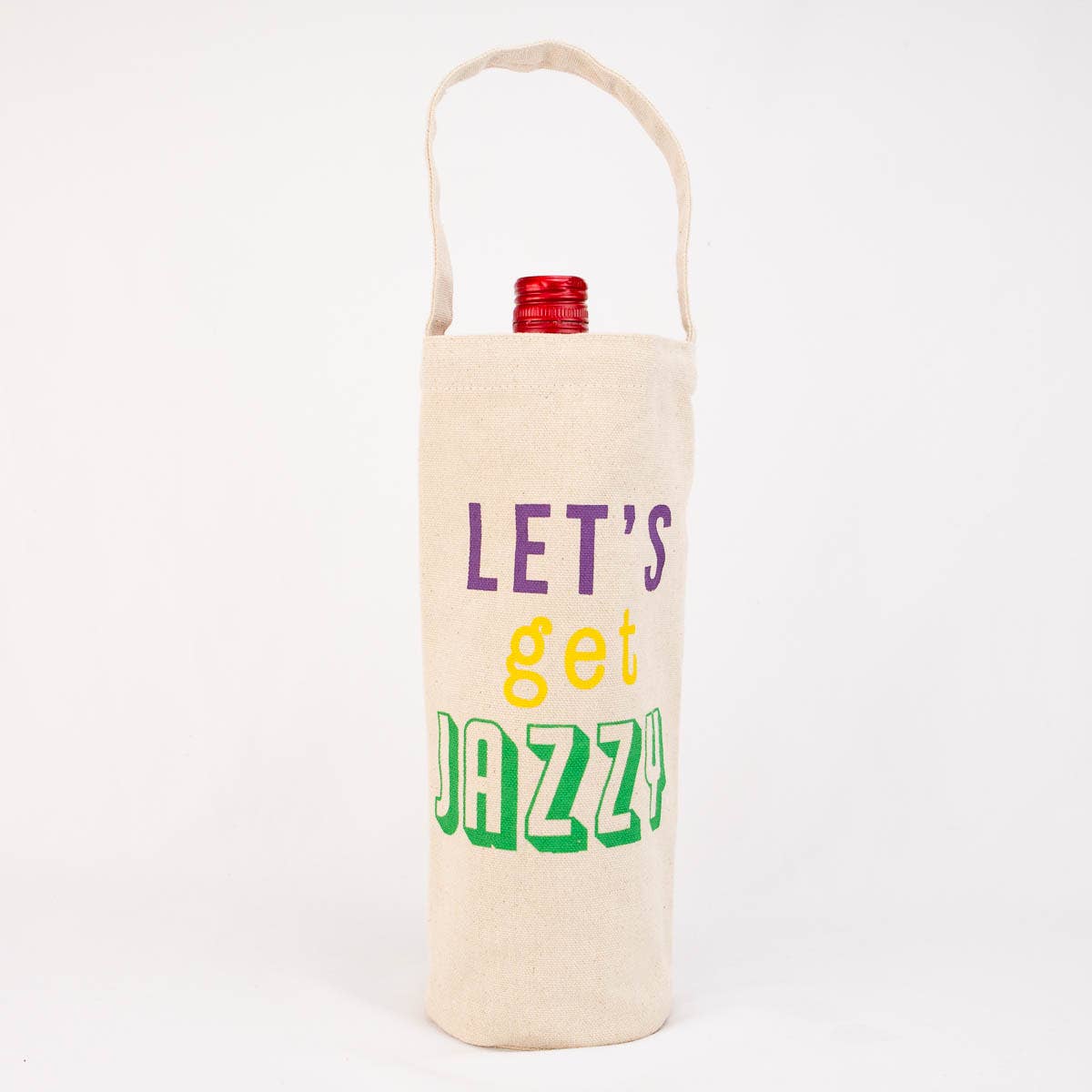 The Royal Standard - Vente Pochette cadeau pour bouteille de vin - Sac à vin Jazzy Natural/Multi 3,5 x 100