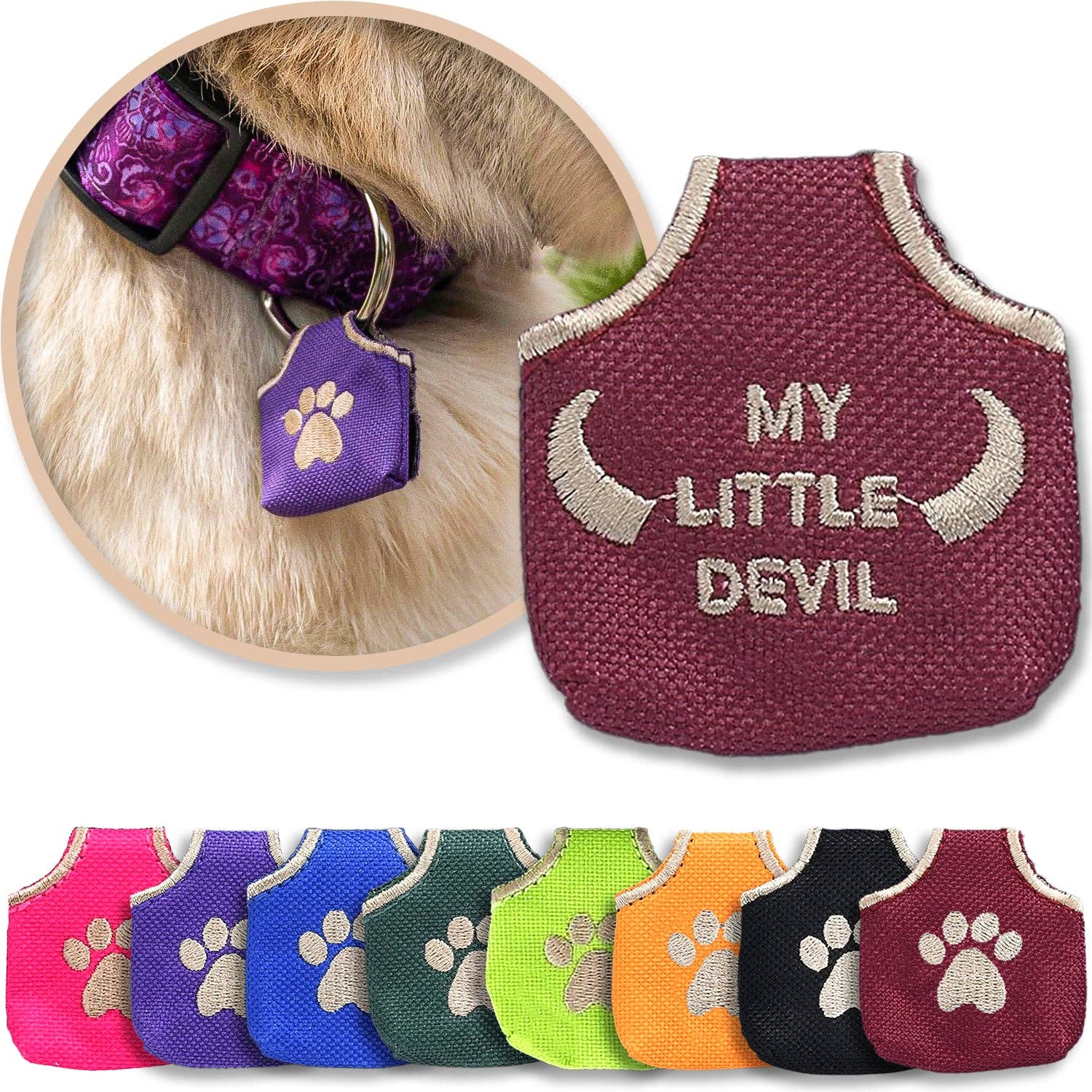 Woofhoof - Vente Collier – chien - SILENCIEUX DOG TAG12