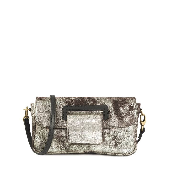 GLASGOW 29 vintage leather baguette bag for wholesale by C Oui