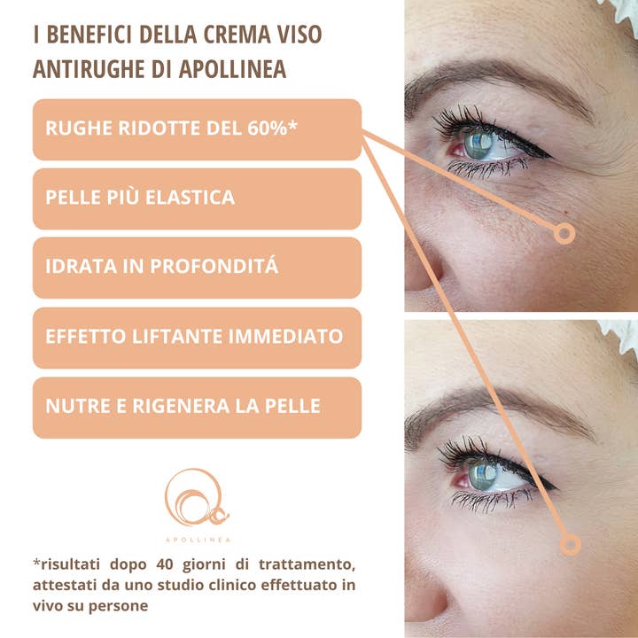 Apollinea - Wholesale Anti-Aging Moisturizer - Anti-Wrinkle Cream - Donkey Whey/Snail Slime 50ml10