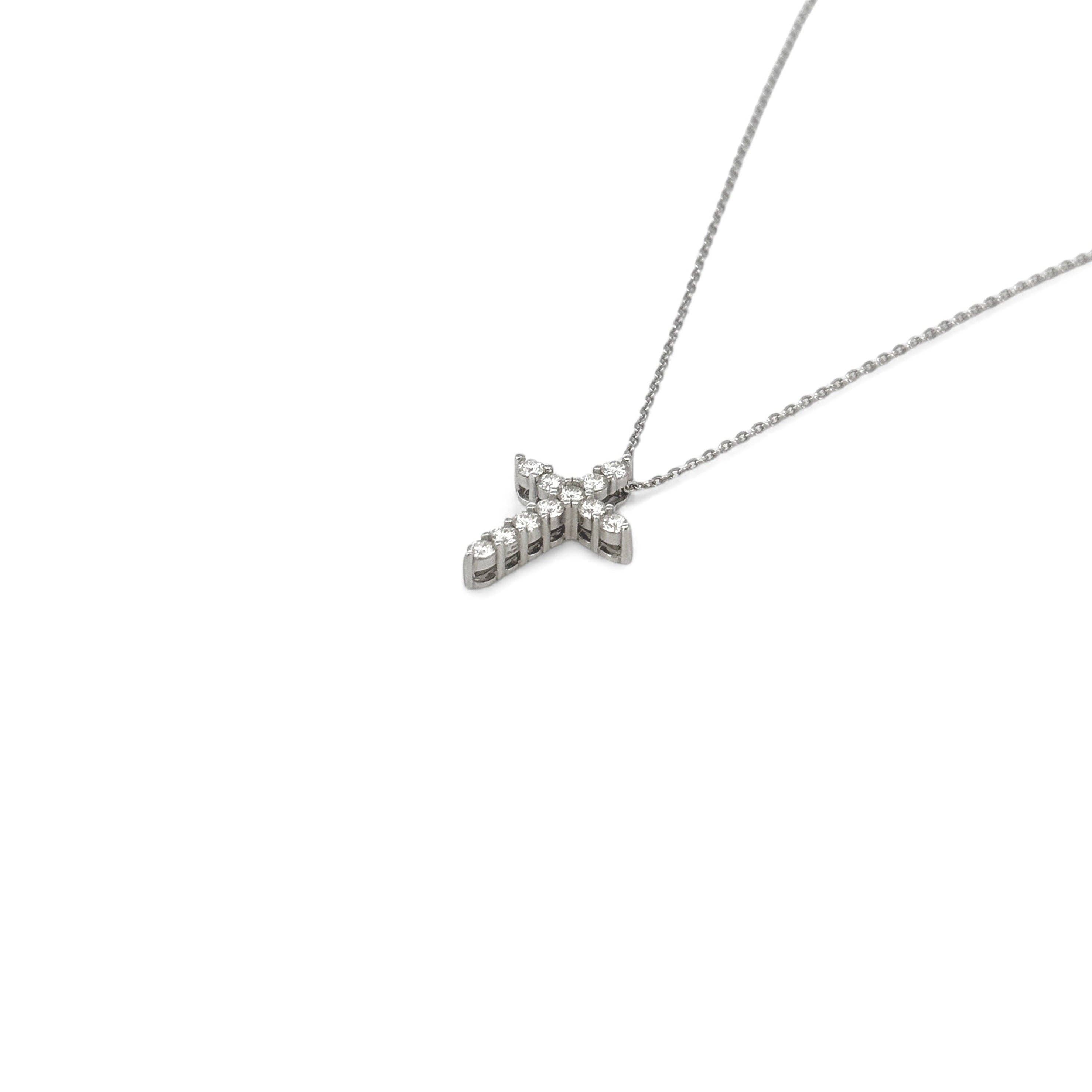 El&Elle - Wholesale Pendant/Charm Necklace - Cross Moissanite Necklace2