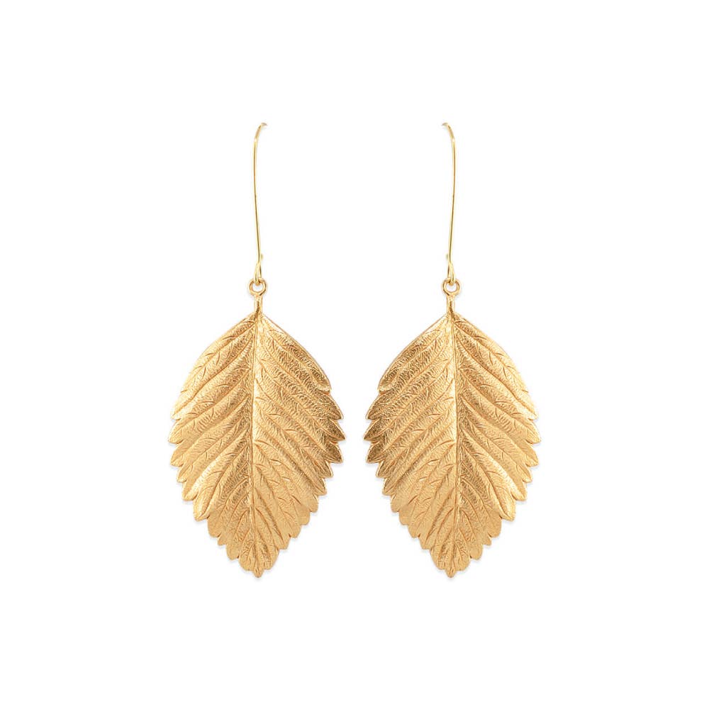 La Vie Parisienne - Wholesale Dangle Earrings - La Feuille Earring0