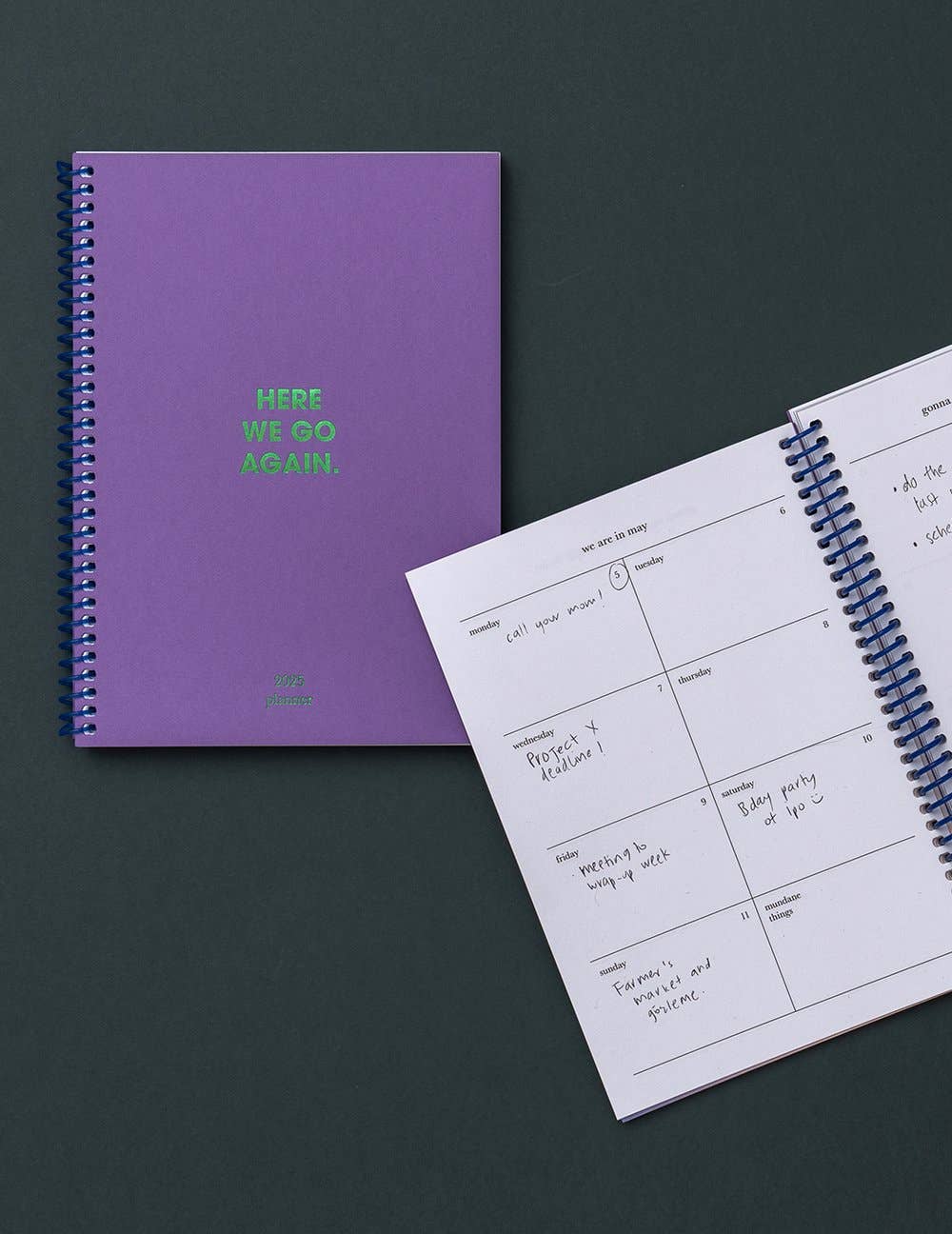 Paper Street - Wholesale Planner - 2025 - Here We Go Again - Purple2