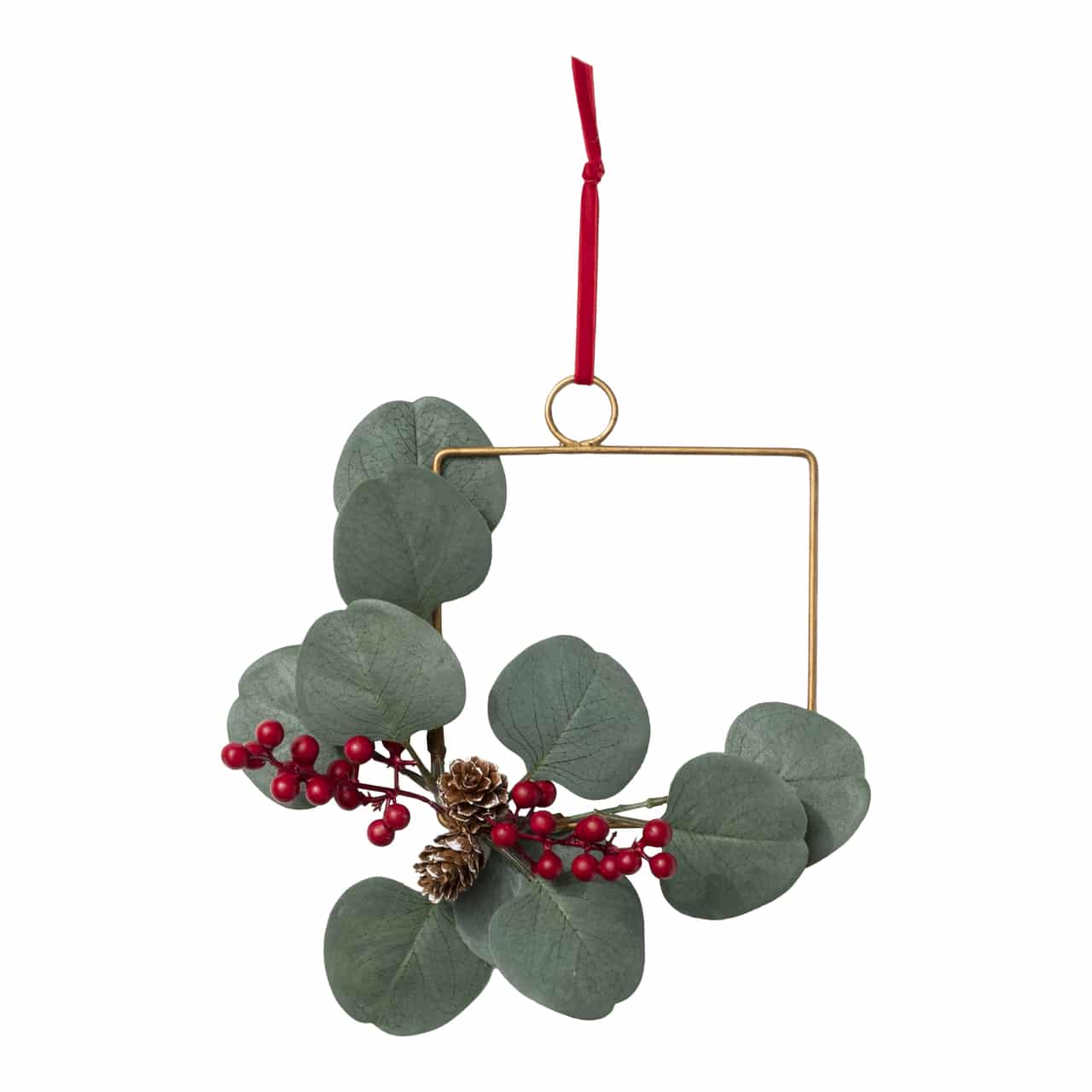 Made Market Co. – wholesale Christmas decoration – Wreath Mini Square2