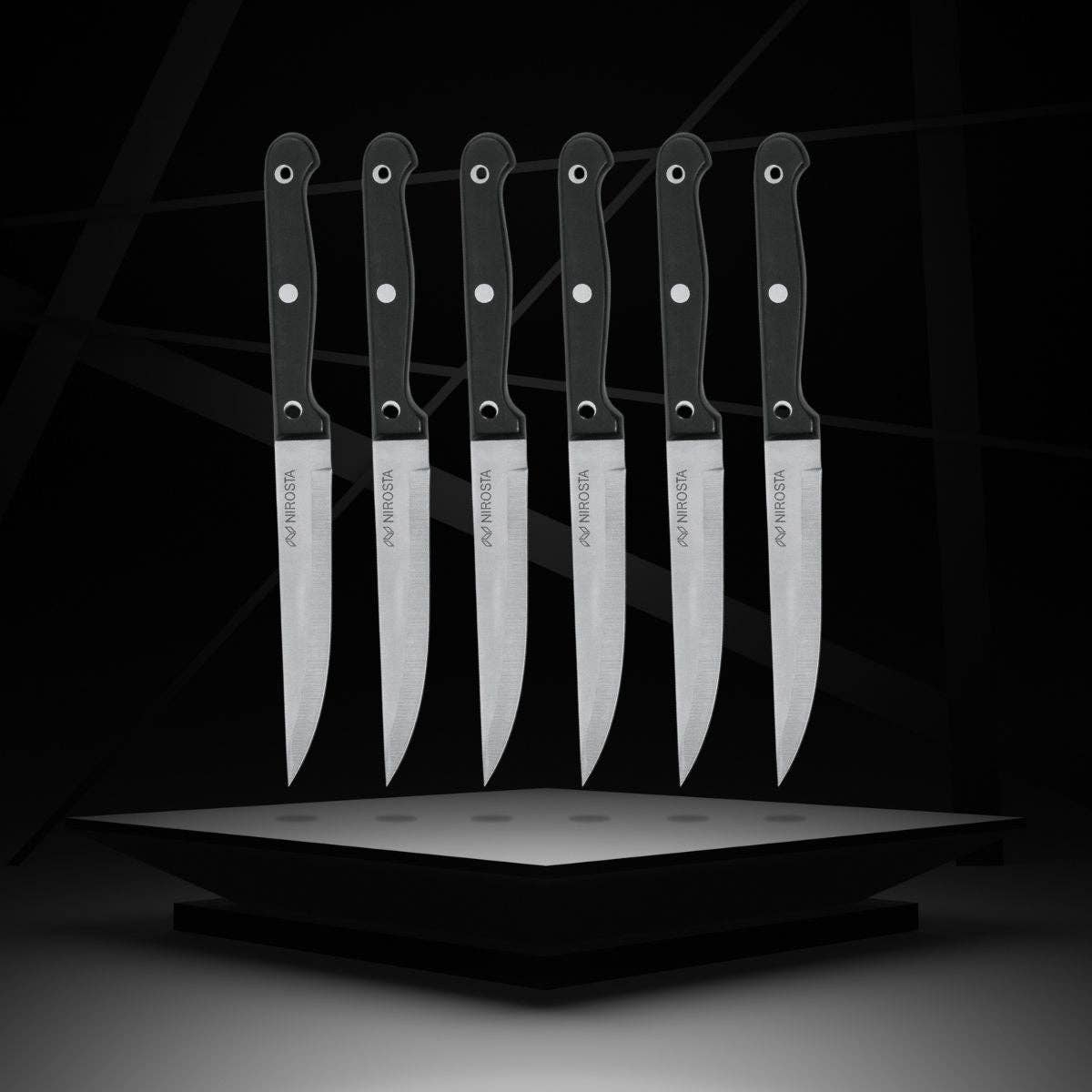 Zenker - Wholesale Kitchen/Utility Knife - Set of 6 Nirosta Mega steak knives 21 cm3