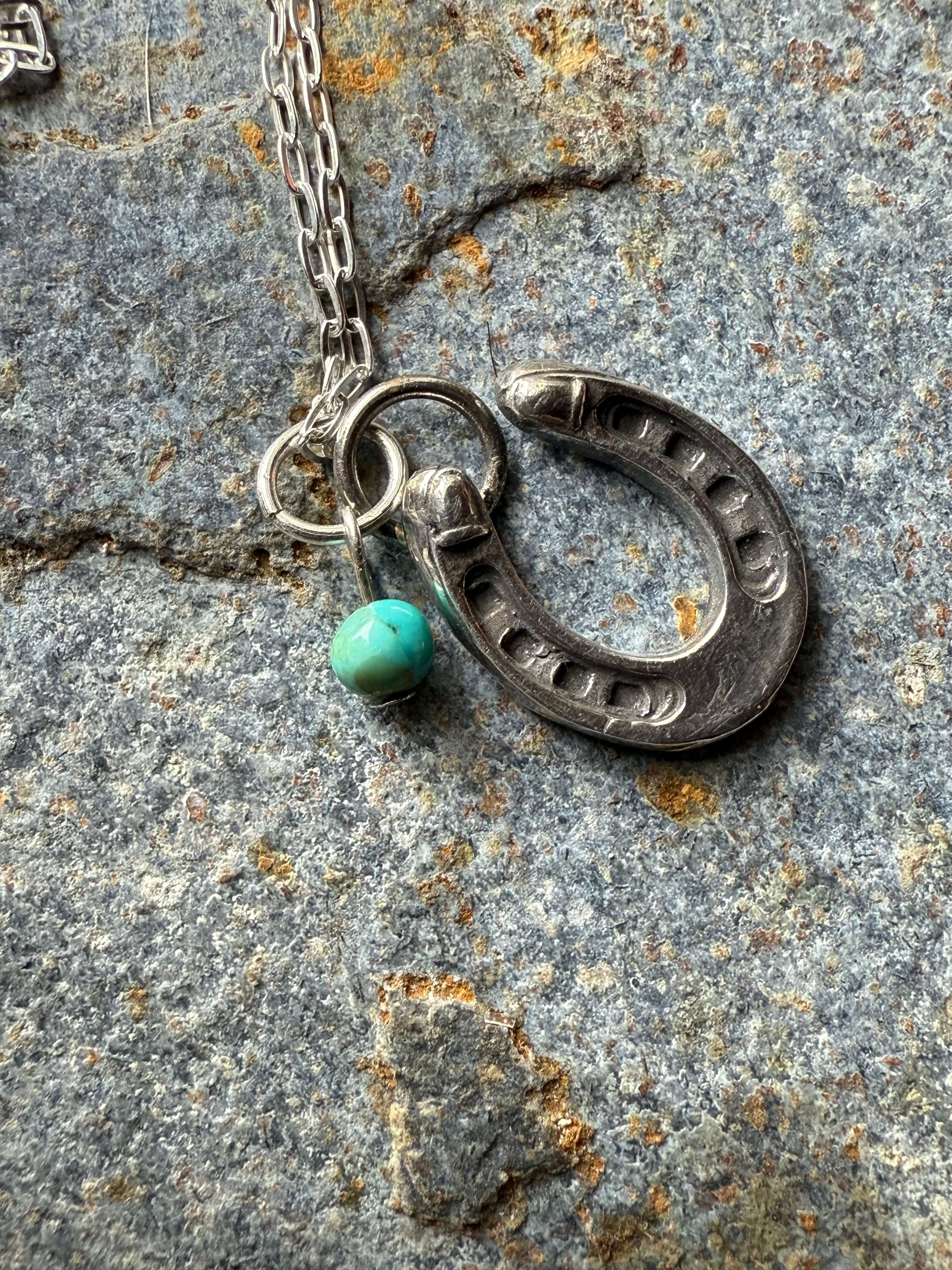 Wild Mountain Soul Designs - Wholesale Pendant/Charm Necklace - Silver Western Horseshoe Pendant6