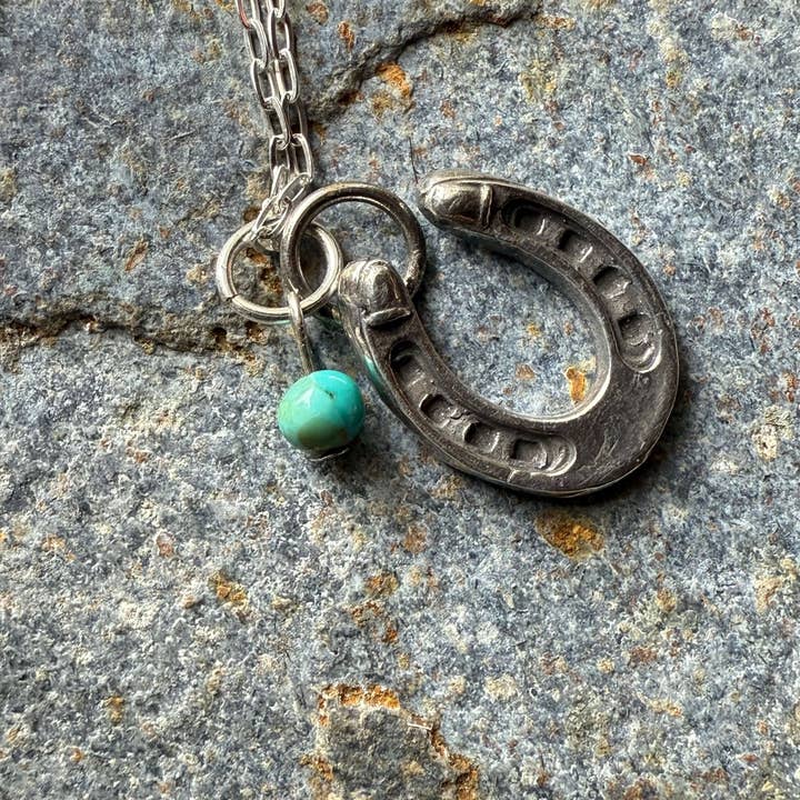 Wild Mountain Soul Designs - Wholesale Pendant/Charm Necklace - Silver Western Horseshoe Pendant6