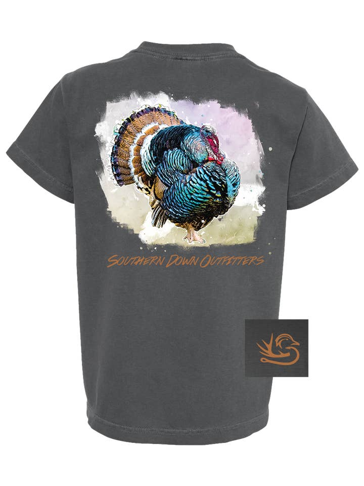 Goulds Turkey Youth Tee for wholesale by Southern Down Outfitters