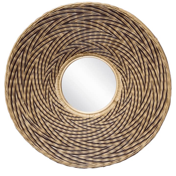 Miroirs en rotin Isa Garden Mirrors pour la vente par Your Bar Stools