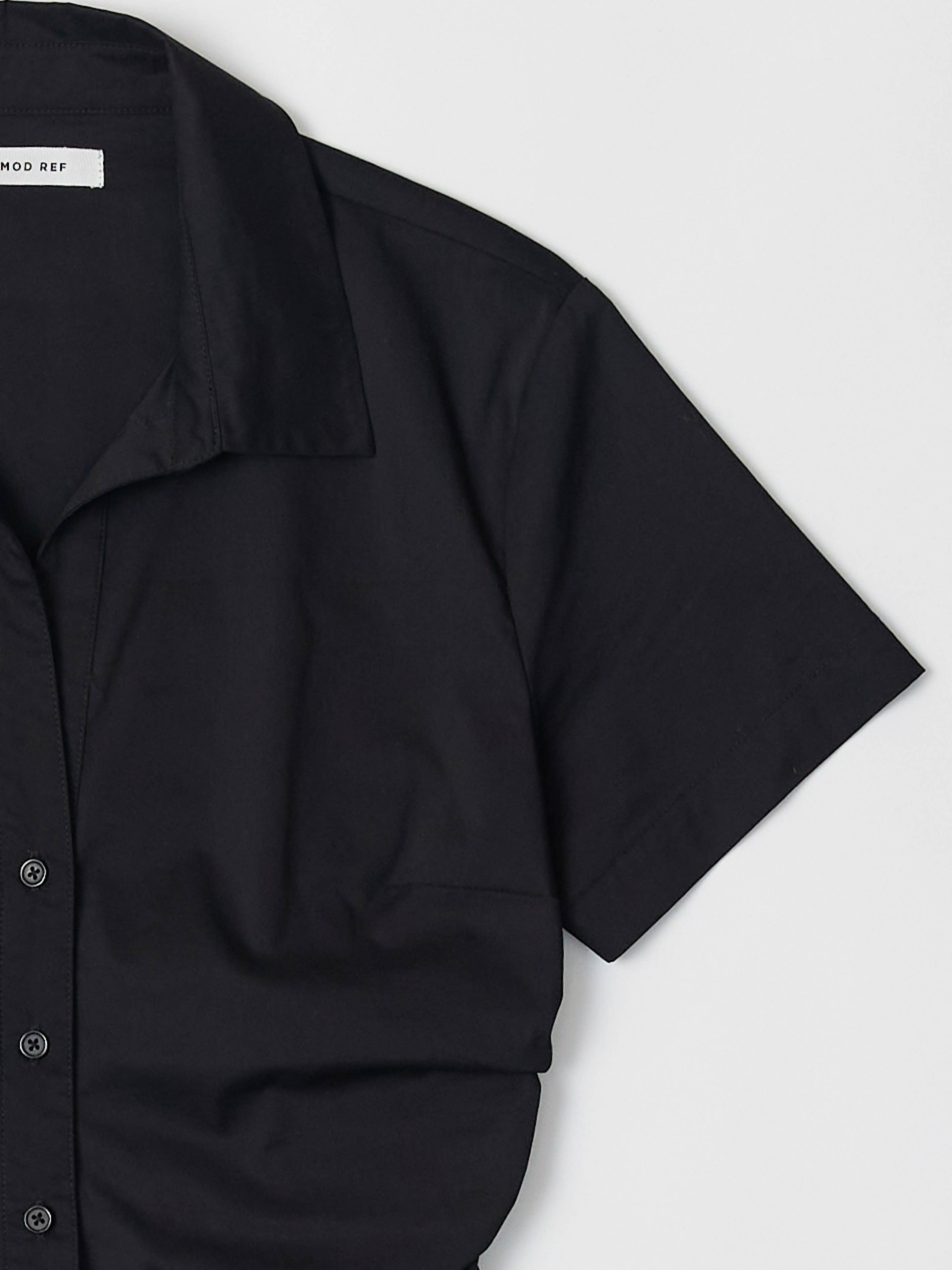 MOD REF - Wholesale Shirt - Women's - The Saxon Top | Short Sleeve Button-Down Shirt7