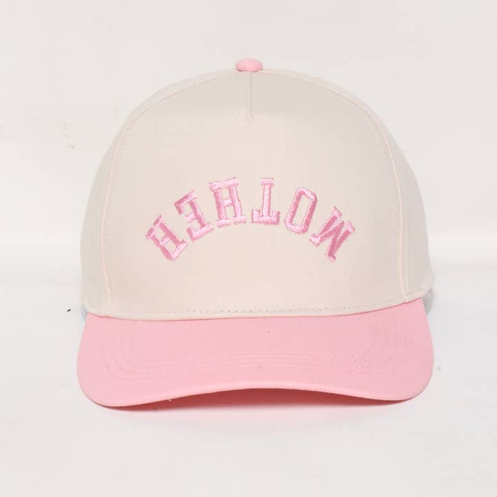 David And Young - Wholesale Baseball Cap - Unisex - MOTHER Upside Down embroidery in Two Tone Baseball Cap1