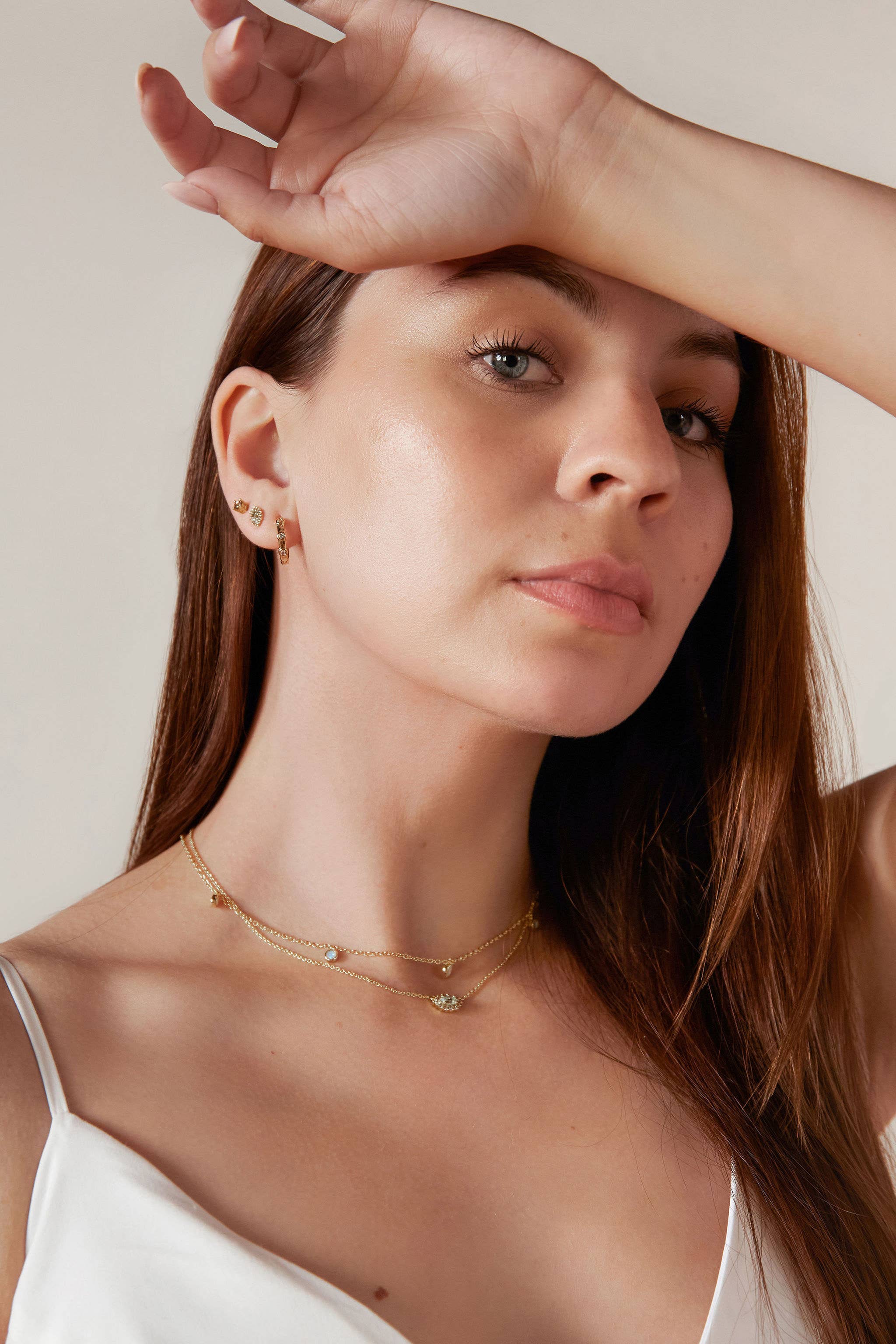 Heilo Jewelry - Wholesale Stud/Post Earrings - Juliette Marquise Shaped Blue Topaz Earrings1