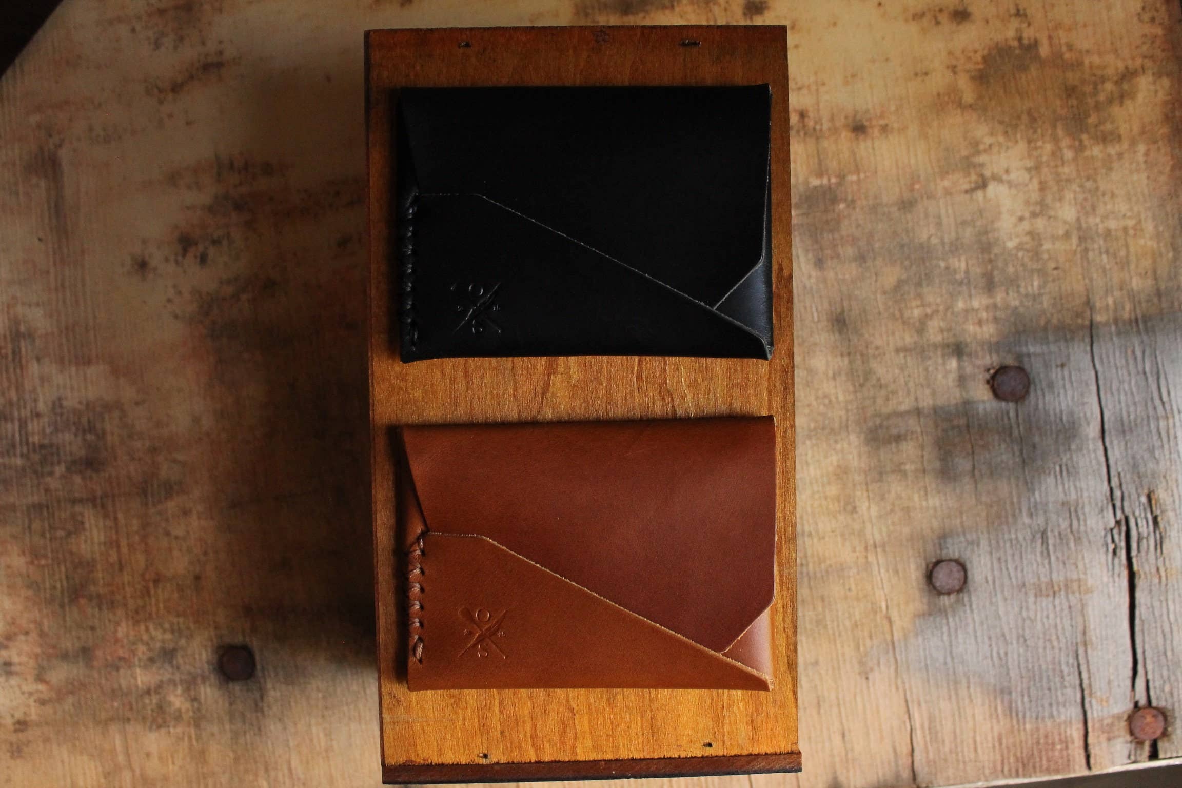 Open Sea Leather Co. - Wholesale Card Holder - Unisex - Gun Deck Mini6