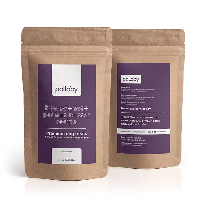 pallaby - Wholesale Pet Treats - Dog - healthy baked dog treats – Natural Honey, Oat, Peanut Butter1