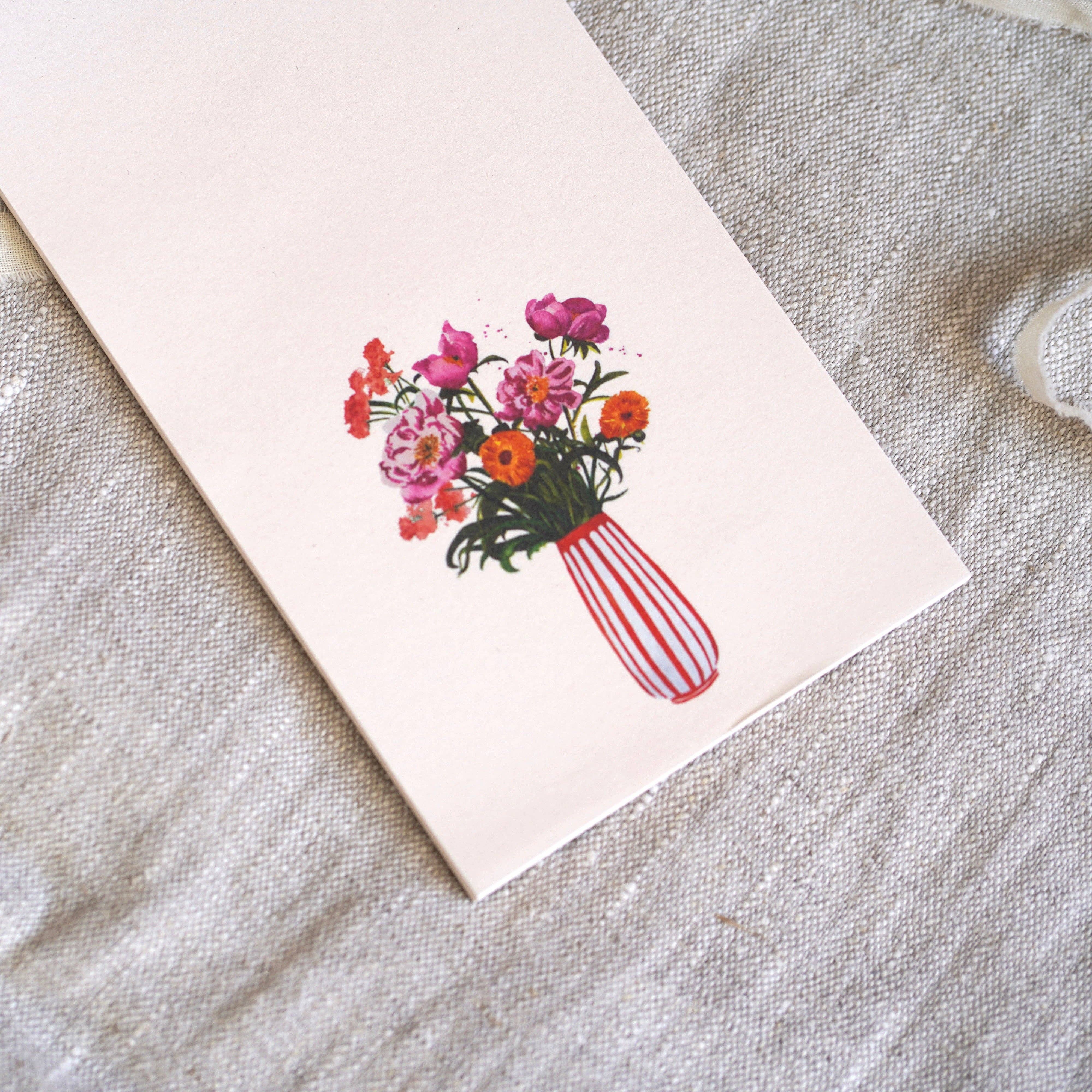 Leo La Douce GmbH – wholesale Anteckningsblock – Anteckningsblock · Rosa pioner1