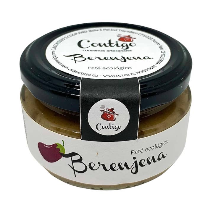ConservasContigo - Wholesale Tapenade - Organic eggplant pate 120g0