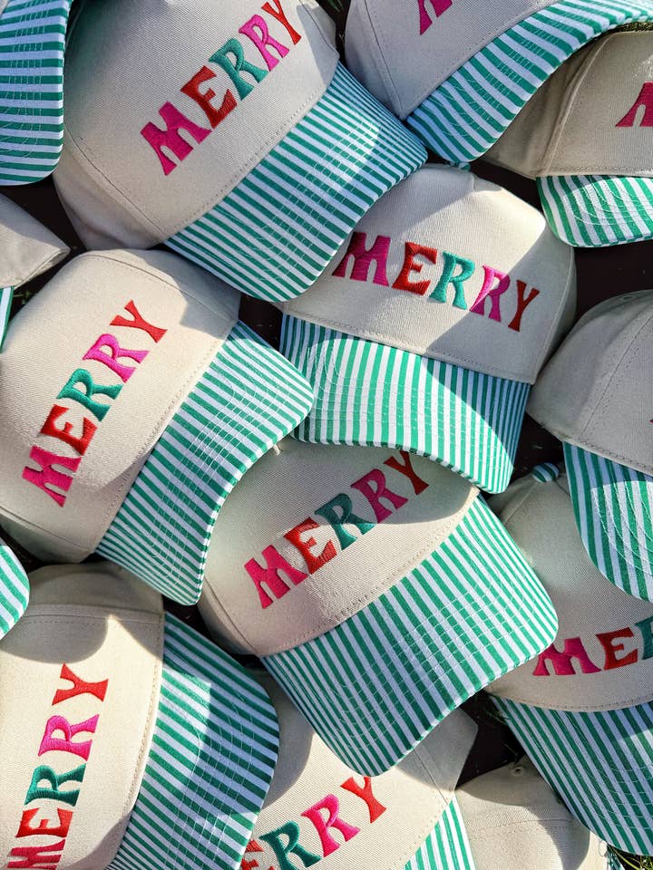 MERRY ♡ embroidered hat and other Purchase Wholesale merry merry. Free Returns & Net 60 Terms on Faire trending on Faire.