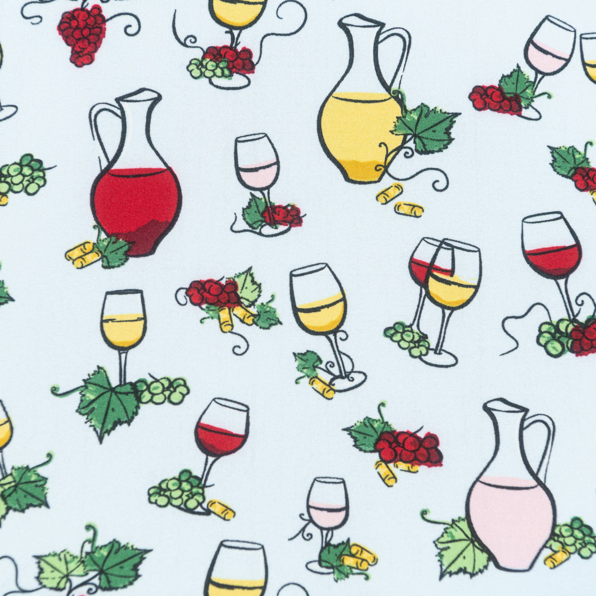 Amanda Blu - Wholesale Sleepwear Bottom - Women's - Wine Tasting Pajama Pants | Blue Drinks PJ Bottoms4