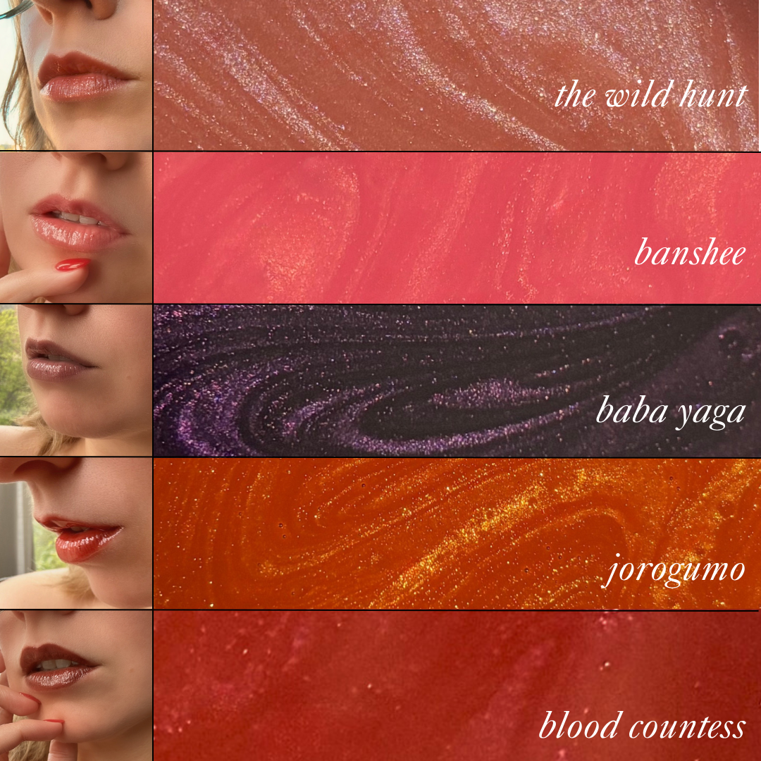 The Poison Path - Wholesale Lip Stain/Dye/Tint - Witchy Lip Oils | Highly Pigmented + Nourishing + Hydrating5