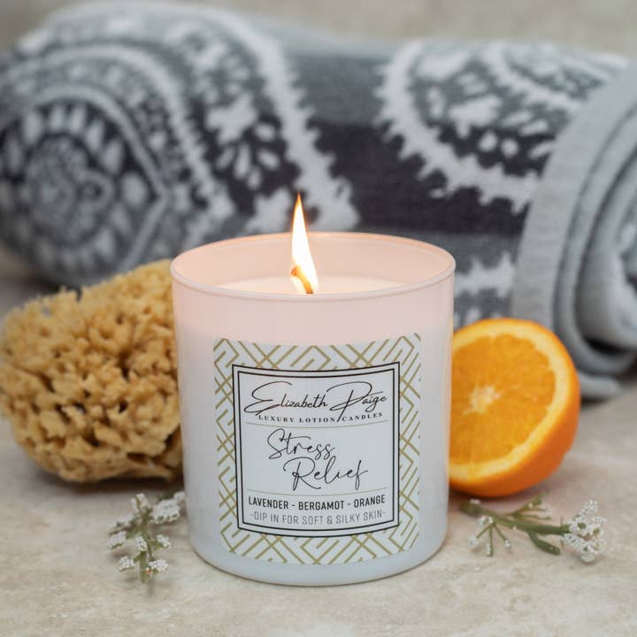 Elizabeth Paige Candles - Wholesale Jar/Filled Candle - Lotion Candle - Stress Relief