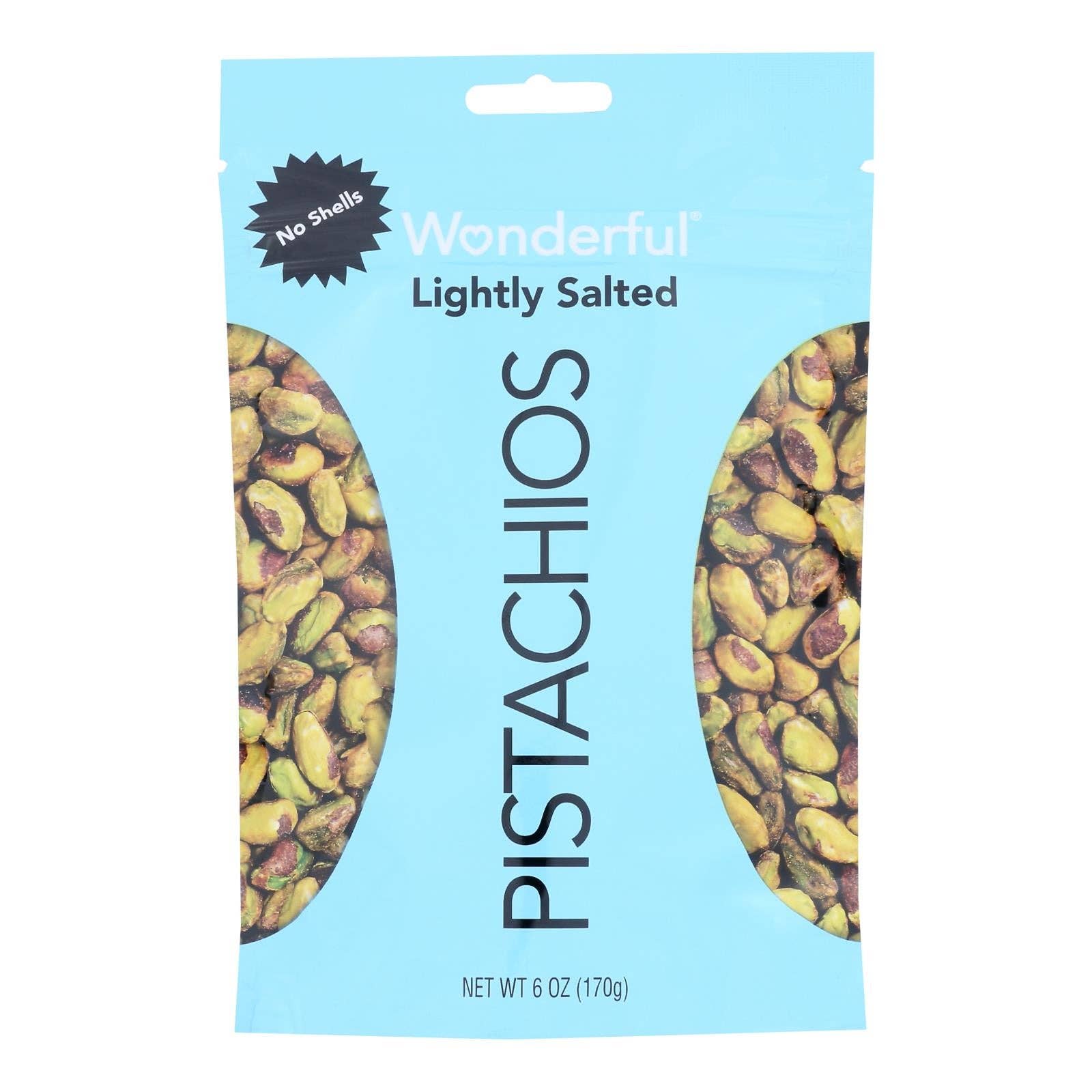 Everyday Supply Co - Wholesale Nuts - Wonderful Pistachios Pistachios - Case Of 10 - 6 Oz0