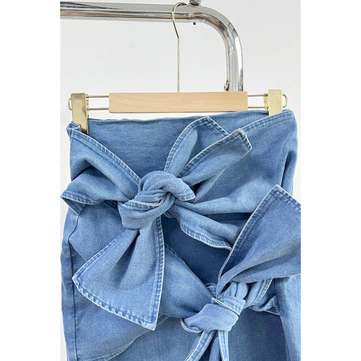 BLUE Bowknots Embellished Sets for wholesale on Faire