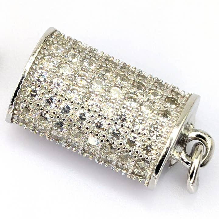 Cz-besatt tunnellås för wholesale av Ping Ping Jewellery