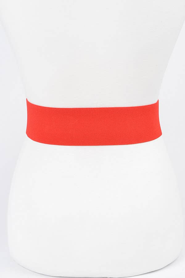 3AM BY H&D ACCESSORIES – Großhandel Gürtel – Damen –  Elastischer Gürtel aus Satin mit großen Blumen5