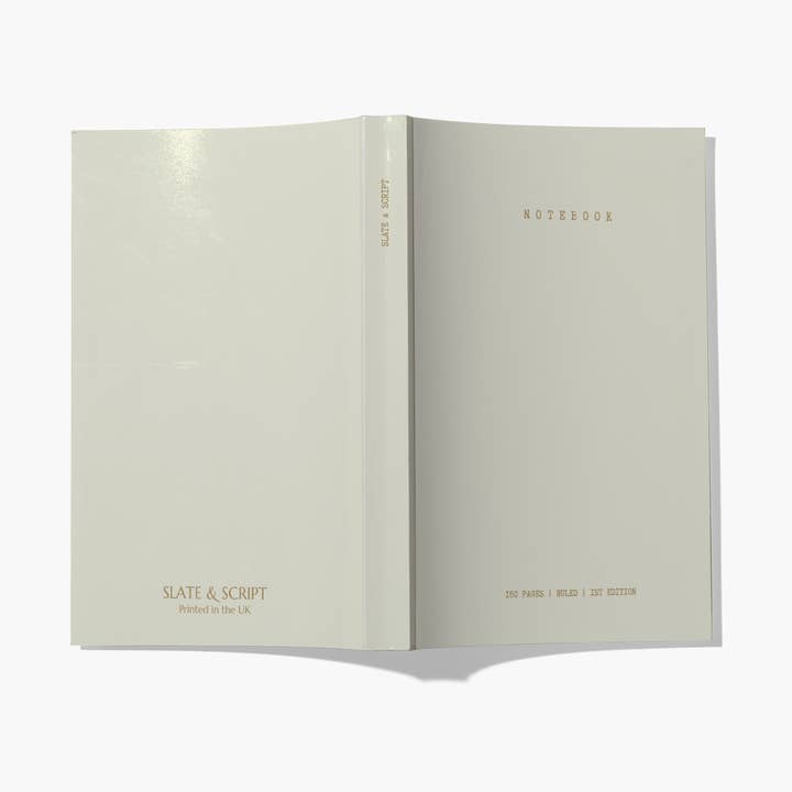 Slate and Script Premium 'Soft Touch' A5 Notebook 160 pages for wholesale by Slate and Script