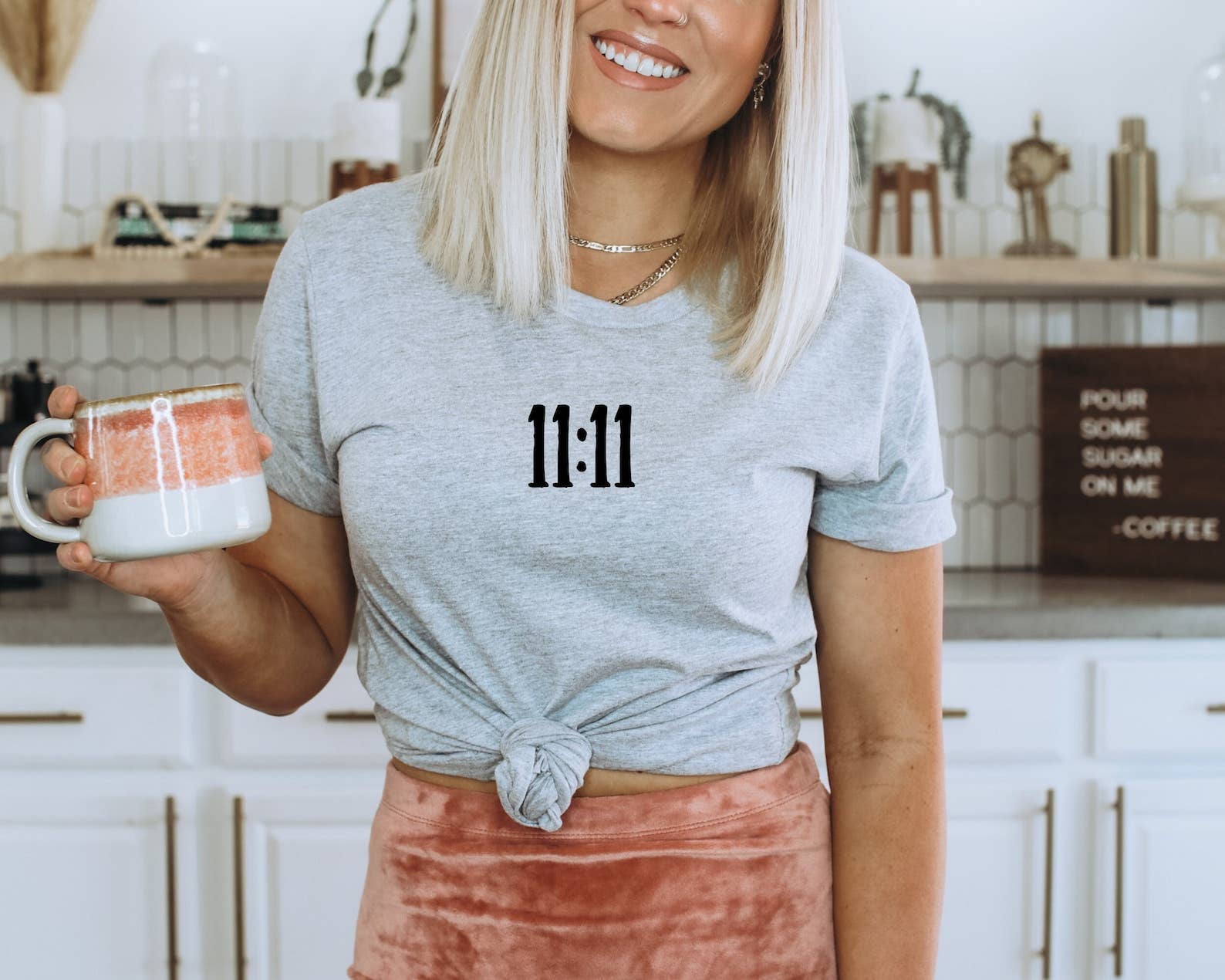 VibeClothing - Wholesale Screen Printed T-Shirt - Women's - 11:11 Eleven Eleven T-shirt