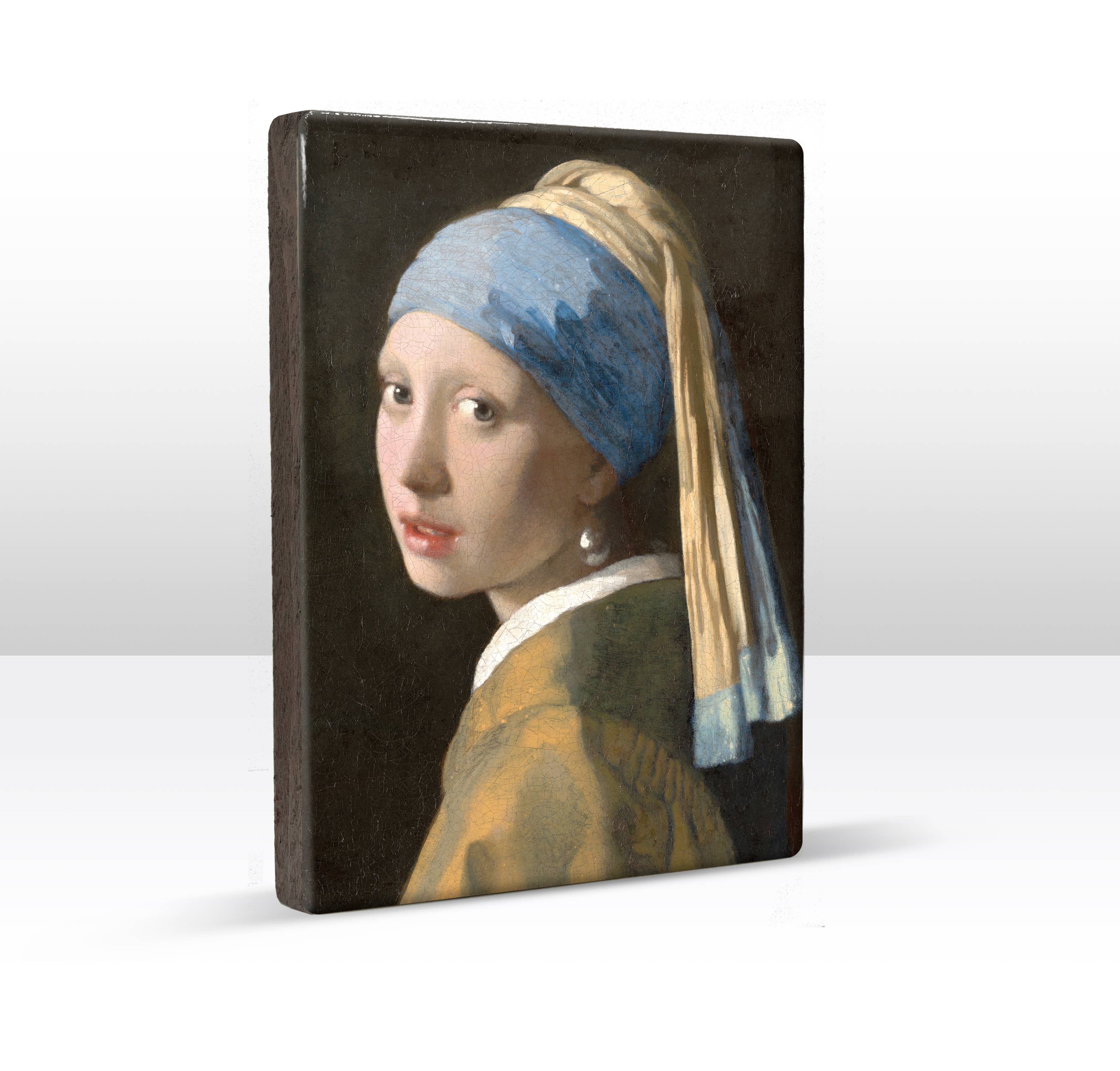 Laqueprint - Wholesale Art Print - Lacquer print, Girl with a Pearl Earring - Johannes Vermeer