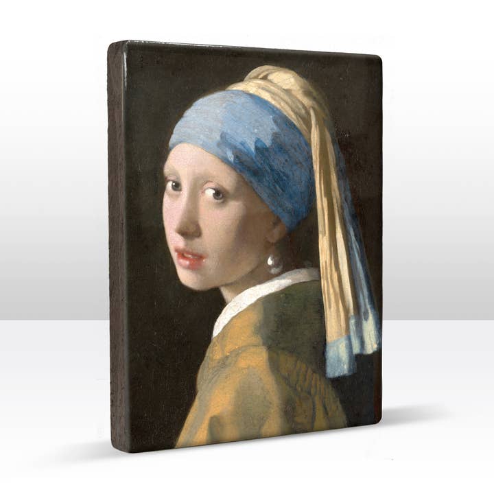 Laqueprint - Wholesale Art Print - Lacquer print, Girl with a Pearl Earring - Johannes Vermeer0