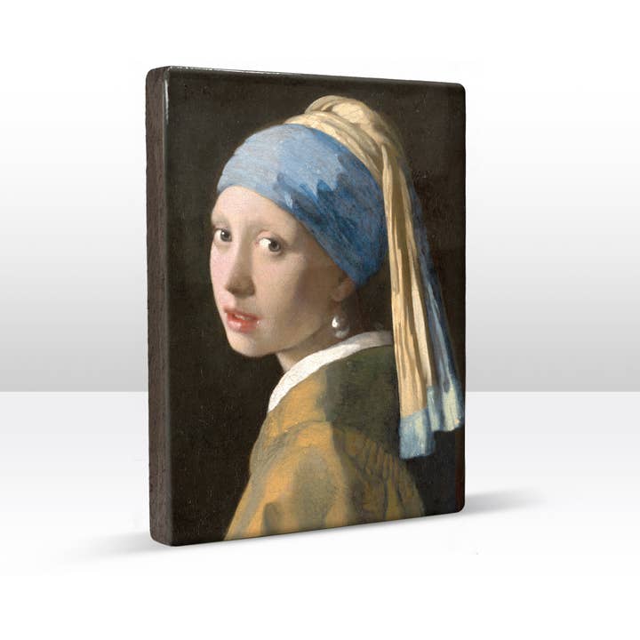 Laqueprint – wholesale Art print – Lacquer print, Girl with a Pearl Earring - Johannes Vermeer