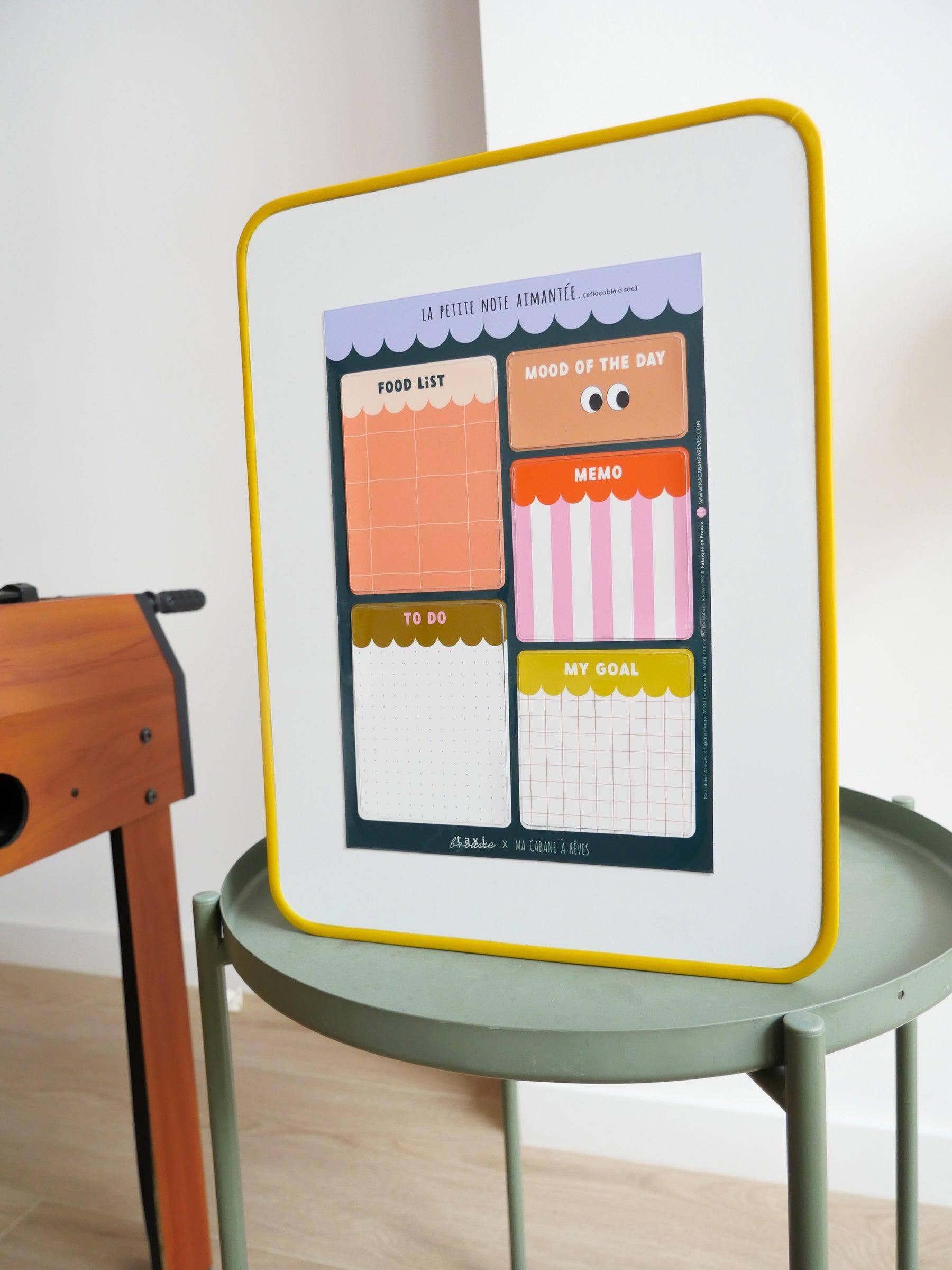 Ma Cabane à Rêves - Wholesale Magnet - Magnetic Memo Notes Taxi Brousse5