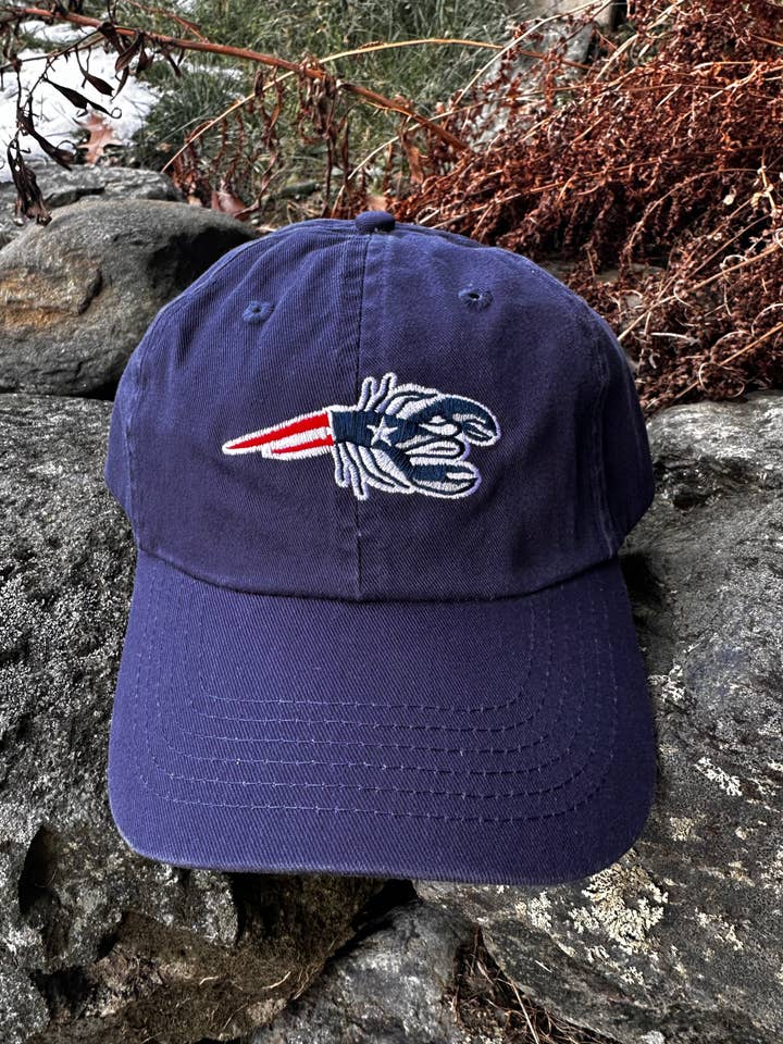 Patriotic Lobster Ball Cap for wholesale by Woods & Sea