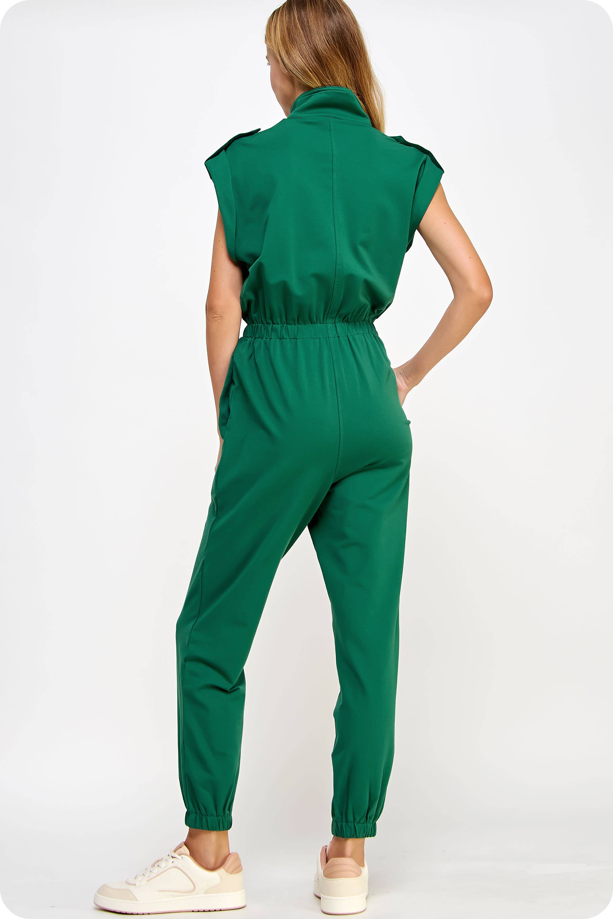 Strut & Bolt - Venta al por mayor Peto - Mujer - Mono tipo jogger sin mangas con cuello alto22