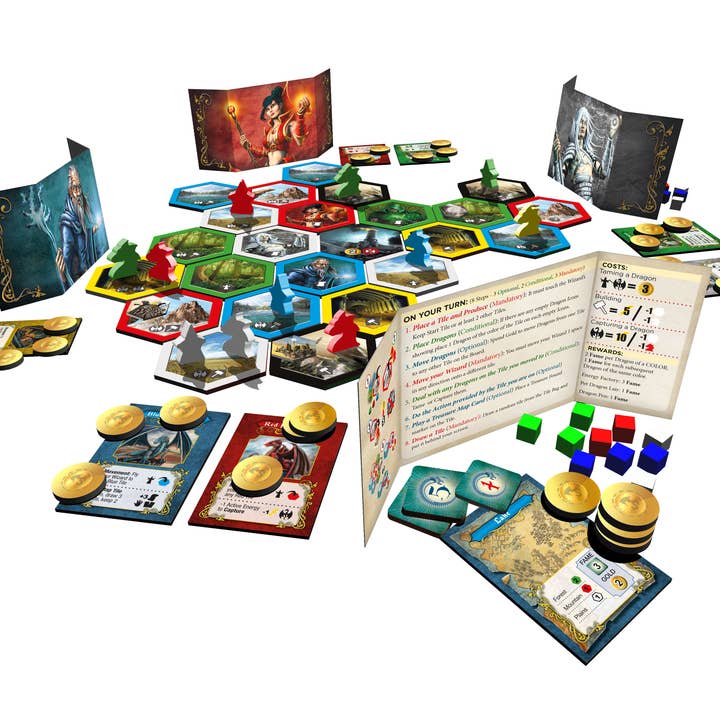 R & R Games - Wholesale Card Game - Dragon Island card game