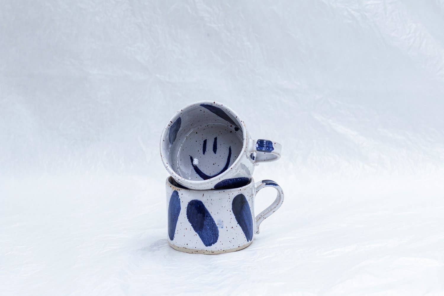 Happy blue Sad blue Exhausted blue Cup for wholesale on Faire0