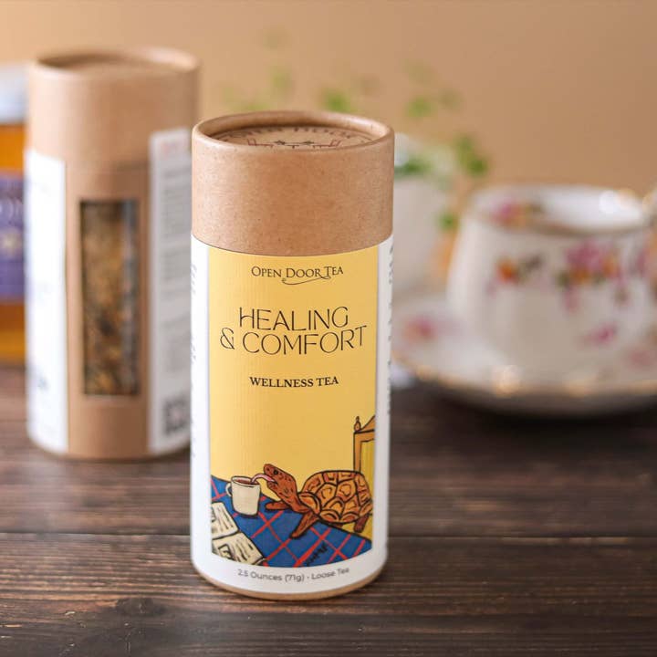 Open Door Tea – wholesale Hälsoté/Detoxté – Healing & Comfort | Ekologiskt ayurvediskt te | Bulk eller detaljhandel2