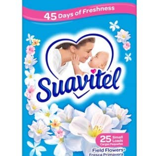 EcoQuality - Wholesale Fabric softener - Suavitel Fabric Conditioner, Field Flowers, 25oz (739ml)0