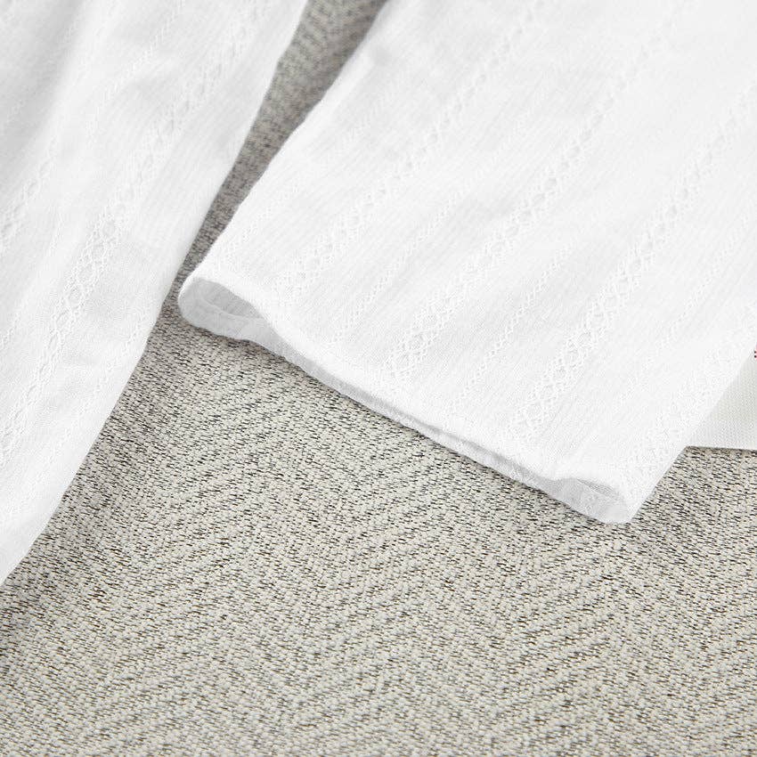 Dipped Shop – Engroshandel Pyjamasæt - Dame – Stribet Jacquard Blødt Nattøjssæt DPS22395