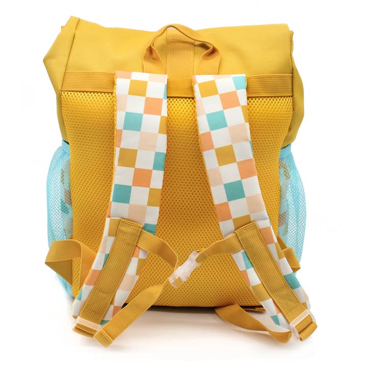 Les Déglingos, France - Wholesale Backpack - Kids - LES DEGLINGOS ROLLTOP BACKPACK CYRANOS THE FOX - 41CM4